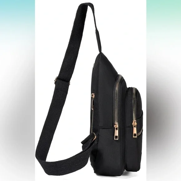 Crossbody black sling bag - Picture 4 of 8